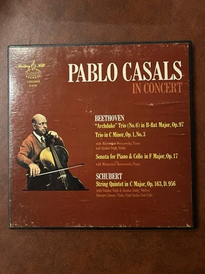 Pablo Casals/Beethoven/Schubert-In Concert Box Set 3xLP 1970 S-4759 Vinyl 12'' - Image 1 of 2