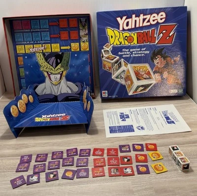 RARE Yahtzee Dragonball Z Edition Board Game 2000 Complete Anime Collectible DBZ - Image 1 of 4