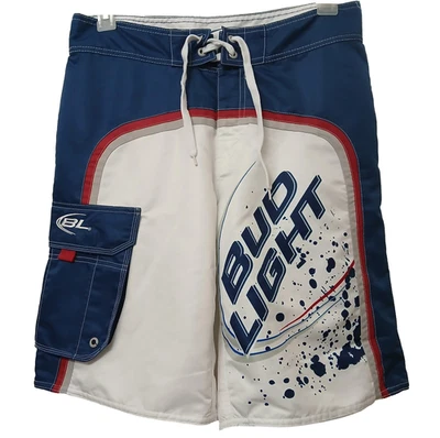 Pantalones Cortos Bud Light Para Hombre 34 Anheuser Busch Producto Oficial Bañador Foto 1 de 4