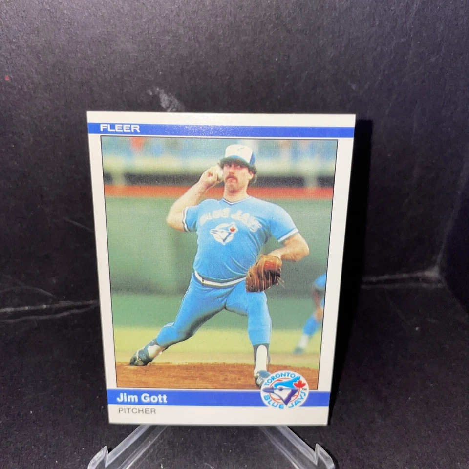 Jim Gott 1984 Fleer #155 Toronto Blue Jays - Image 1 of 2