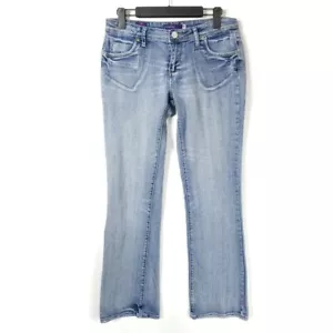 Vigoss The Atlanta Bootcut Jean Womens 28 Medium Wash Distressed 30x31 - Picture 1 of 11