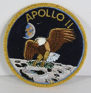 4" Vintage Retro Apollo 11 Moon Landing Eagle Patch 1969 - Picture 1 of 2