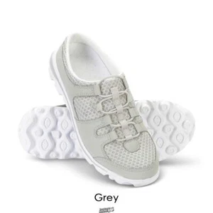 The Lady's Lightweight Travel Slip Ons Size 8 color grey Shoes PROPET - Picture 1 of 2