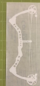 Mathews Switchback Bow Decal 8”x 3” Vinyl Decal Sticker - White/Other Colors - Picture 1 of 1