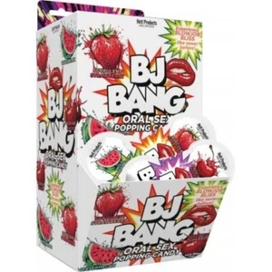 HOTT Products Bj Bang Popping Blow Job Oral Sex Candy 72pc Display, New - Picture 1 of 2