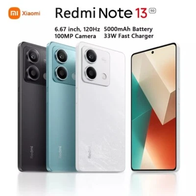 Xiaomi Redmi Note 13 5G Android Phone 6.67" 108.0MP Chinese Version - Image 1 of 4