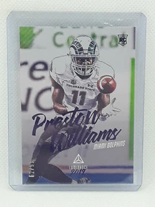 Preston Williams 2019 Panini Luminance Football - BLUE RC (62/99) Miami Dolphins - Bild 1 von 2
