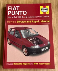 Fiat Punto 1994-1999 Petrol & Diesel Haynes Workshop Manual - Picture 1 of 2
