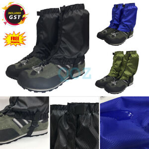 Waterproof Low Trail Leg Gaiters Ankle Protection Anti-Tear Shoes Covers Hiking