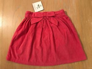 New! Hanna Andersson Girls Fall Skirt Corduroy Pink Size 130 (US 8)