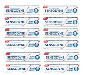 Sensodyne Deep Repair & Protect Toothpaste 70g Sensitive Teeth Relief Novamin - Picture 1 of 6