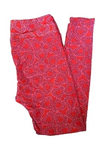 LuLaRoe TC Tall & Curvy Valentines Day Heart Love Leggings - Picture 1 of 2