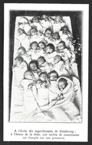 1934 -- A L ECOLE DES SAGES FEMMES DE STRASBOURG . 3W078 - Picture 1 of 1
