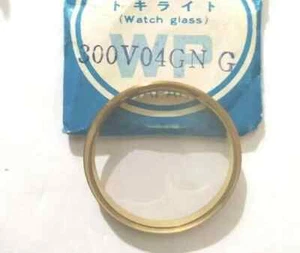 Original SEIKO CRYSTAL 300V04GNG SEIKO 5606 5625 5626 , GOLD RING - Picture 1 of 3