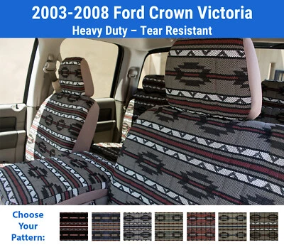 Fundas de asiento Southwest Sierra para Ford Crown Victoria 2003-2008 Foto 1 de 4