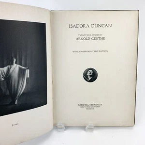 Arnold GENTHE: "Isadora DUNCAN: Twenty Four Studies" Inscribed by Photographer - Picture 1 of 5