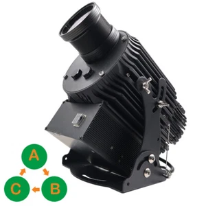 300W-400W Personalizar 3 Logotipos Interruptor LED Gobo Proyector Impermeable Logotipo Poroyector - Imagen 1 de 14