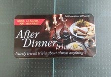 After Dinner Trivia - 2400 questions 400 cards Paul Lamond Games