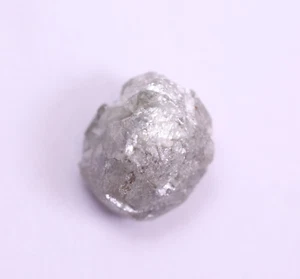 3,00 kt hellgrauer roher ungeschliffener Diamant natürlicher I3 Reinheit rohe... - Bild 1 von 15