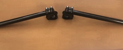 Manillar 35 mm negro con clip estilo café Suzuki GS550 Yamaha XS650 manillar Foto 1 de 4