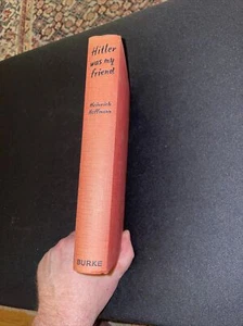 1st/1st - Adolf Hitler Was My Friend - Heinrich HOFFMAN First Edition 1955 - HC - Imagen 1 de 11