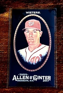2017 Topps Allen And Ginter X Matt Wieters Mini A&G Back #26 - Picture 1 of 2