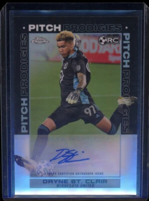 2021 Topps Chrome DAYNE ST CLAIR autograph AUTO rookie RC 🇨🇦 - Image 1 of 2