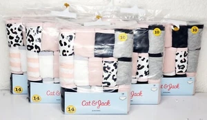 Cat & Jack Girls’ Hipsters Size 10 Underwear 14 Pairs (6 Pack) New - Picture 1 of 2