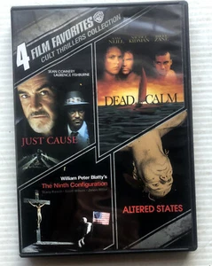 4 Film Favorites Cult Thrillers (DVD, 2010) Region 1 LIKE NEW! - Picture 1 of 4