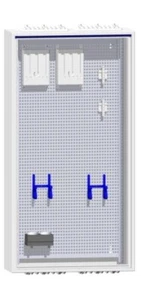 Hager Komplettschrank Multimediaschrank ZB32NW - Bild 1 von 1