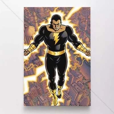 Impresión artística de portada de cómic de DC lienzo póster de Adam negro #56146 Foto 1 de 4