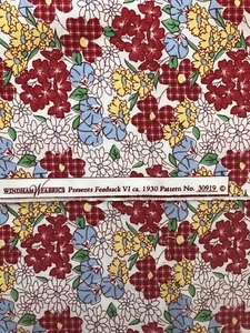 Windham Fabrics Presents Feedsack V1 1930's Reproduction Cotton Fabric #30919 - Picture 1 of 2