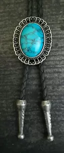 Bolotie Concho türkis Indianer Western Southwest Westernkrawatte Necklace - Bild 1 von 1