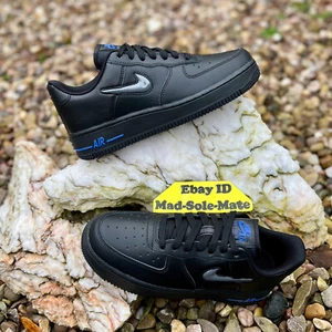 Nike Air Force 1 Low Jewel Leather Black CT3438 002 UK5.5 UK6 EUR38.5 EUR39 AF1 - Picture 1 of 10