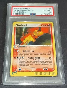 Pokemon Card - PSA 10 Charizard Holographic - EX Dragon - 100/97 Secret Rare - Picture 1 of 2