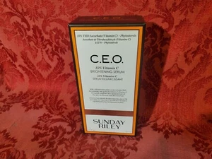 Sunday Riley CEO 15% Vitamin C Serum LARGE 1.7 fl oz New - Picture 1 of 4