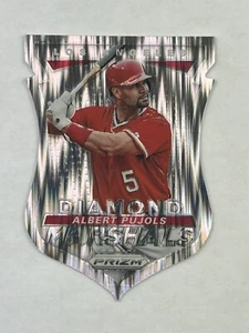 Albert Pujols 2015 Panini Prizm Diamond Marshals #8 FLASH PRIZM Die Cut /100 - Picture 1 of 2