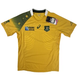 Rugby World Cup 2015 Wallabies Australia Home Jersey Size Small - Picture 1 of 12