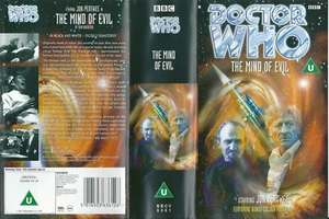 Dr Who, The Mind of Evil, Parts 1 & 2 starring Jon Pertwee on VHS Video - Picture 1 of 12