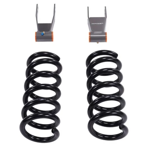 Front 2" Rear 1"-2" Loweing Kit Coils Shackles For Chevy GMC C1500 2WD 1988-1998 - Bild 1 von 11