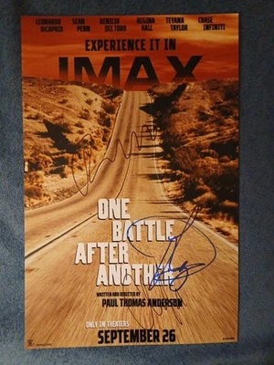 ONE BATTLE AFTER ANOTHER Elenco Firmado 🔥 Foto 11x17 📸 (Hall, Taylor &... Foto 1 de 4