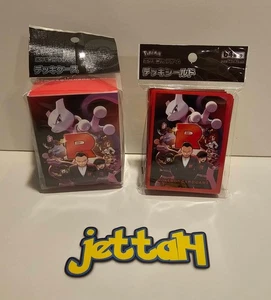 Pokémon Japan Deck Sleeves Deck Box Glory of Team Rocket - Neu US VERKÄUFER! - Bild 1 von 2