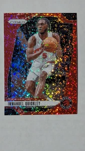 2024-25 Panini Prizm - Immanuel Quickley #78 Red Sparkle Prizm - Bild 1 von 3
