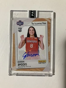 GEORGIA AMOORE 2025 PANINI INSTANT WNBA THE INCOMING CLASS #5 -3/25 AUTO - Bild 1 von 4