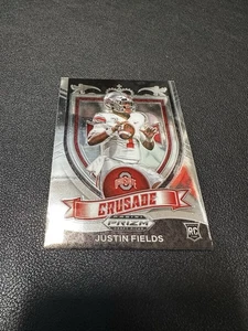 2021 Panini Prizm Draft Picks Crusade Justin Fields RC #163 - Bild 1 von 3
