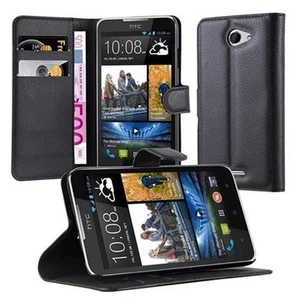 Funda para HTC Desire 516 Protección Libro Billetera Teléfono Cubierta Magnética - Imagen 1 de 5