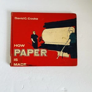 Vintage Children's "How Paper is Made" David Cooke 1959 Science Industry - Bild 1 von 15