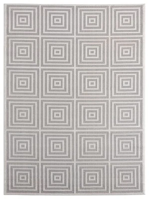 Alfombra geométrica beige United Weavers 12x15 2601 10827 - abril 12' 6" x 15' Foto 1 de 2