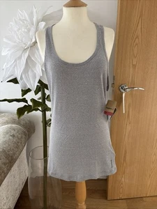 Reebok Size L yoga/workout Vest NEW grey Color - Picture 1 of 16