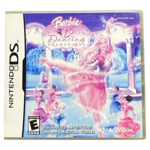 Barbie In The 12 Dancing Princesses Nintendo DS Game Complete Manual Kids CIB - Picture 1 of 7